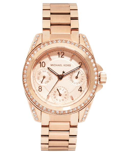 michael kors blair rose gold|blair mini rose gold.